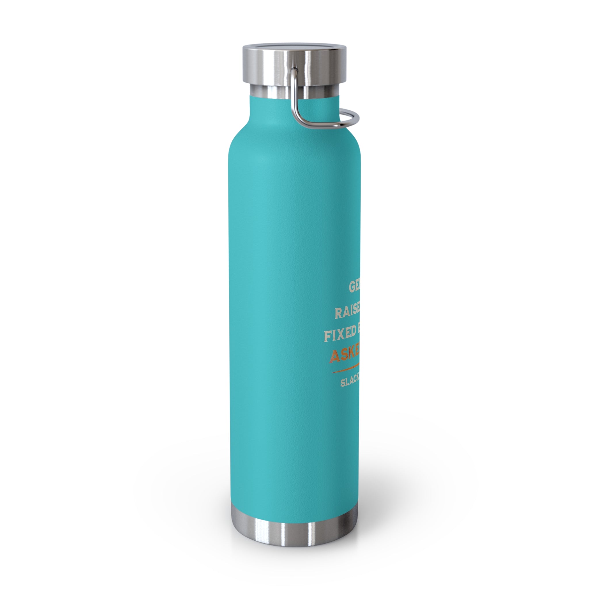Gen X Dad — Raised Himself, Fixed Everything, Asked Nobody Water Bottle