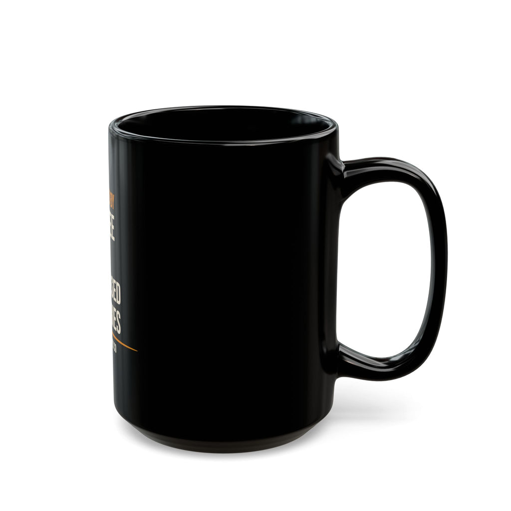 Raised on Chaos, Powered by Coffee — Zero Apologies Mug