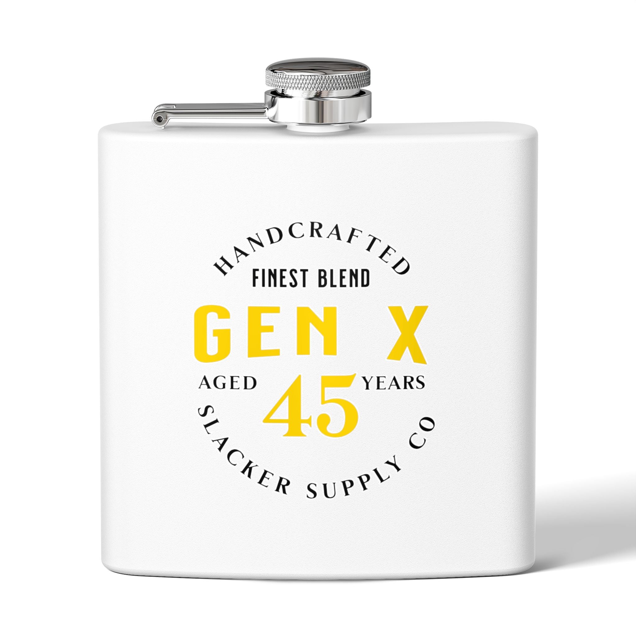 Gen X — Aged 55 Years Flask