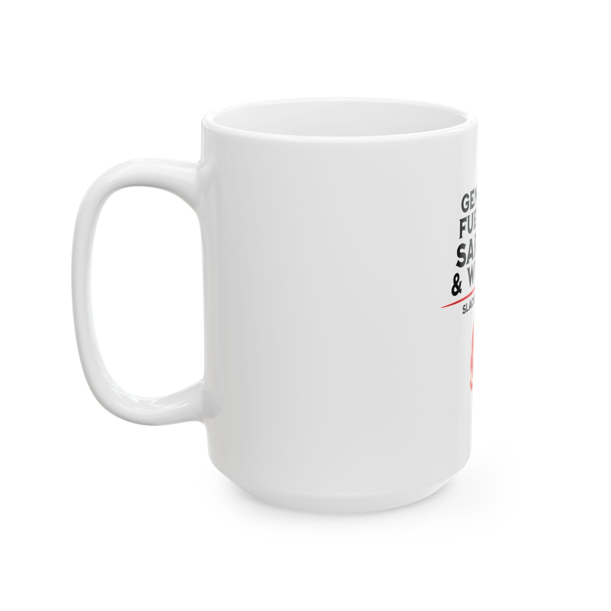 Gen X Dad. Fueled on Sarcasm & Coffee MUG
