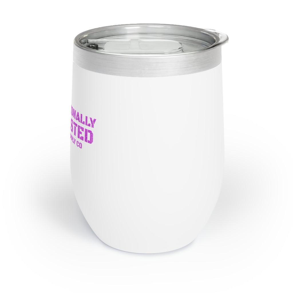 Professionally Exhausted — Wine Tumbler
