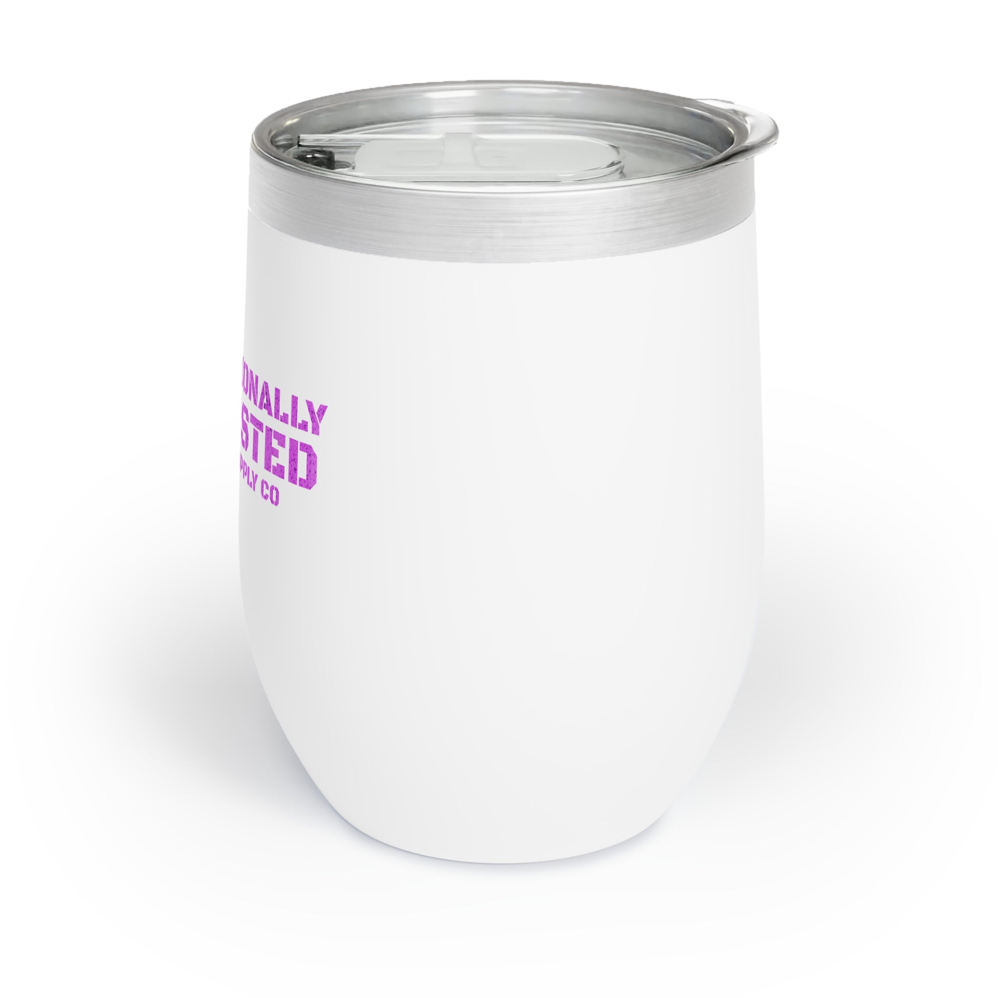 Professionally Exhausted — Wine Tumbler