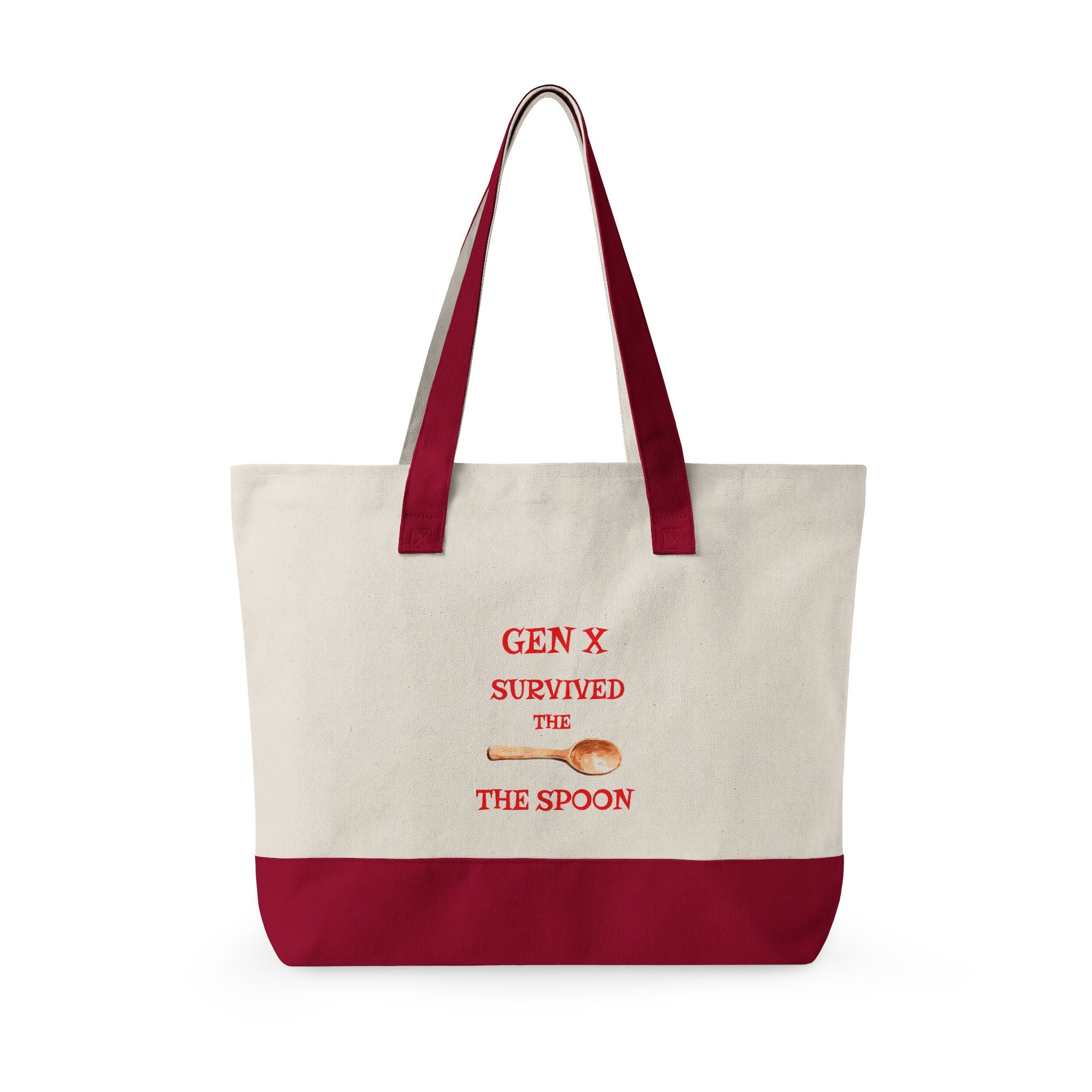 Gen X Survived the Spoon — Tote Bag
