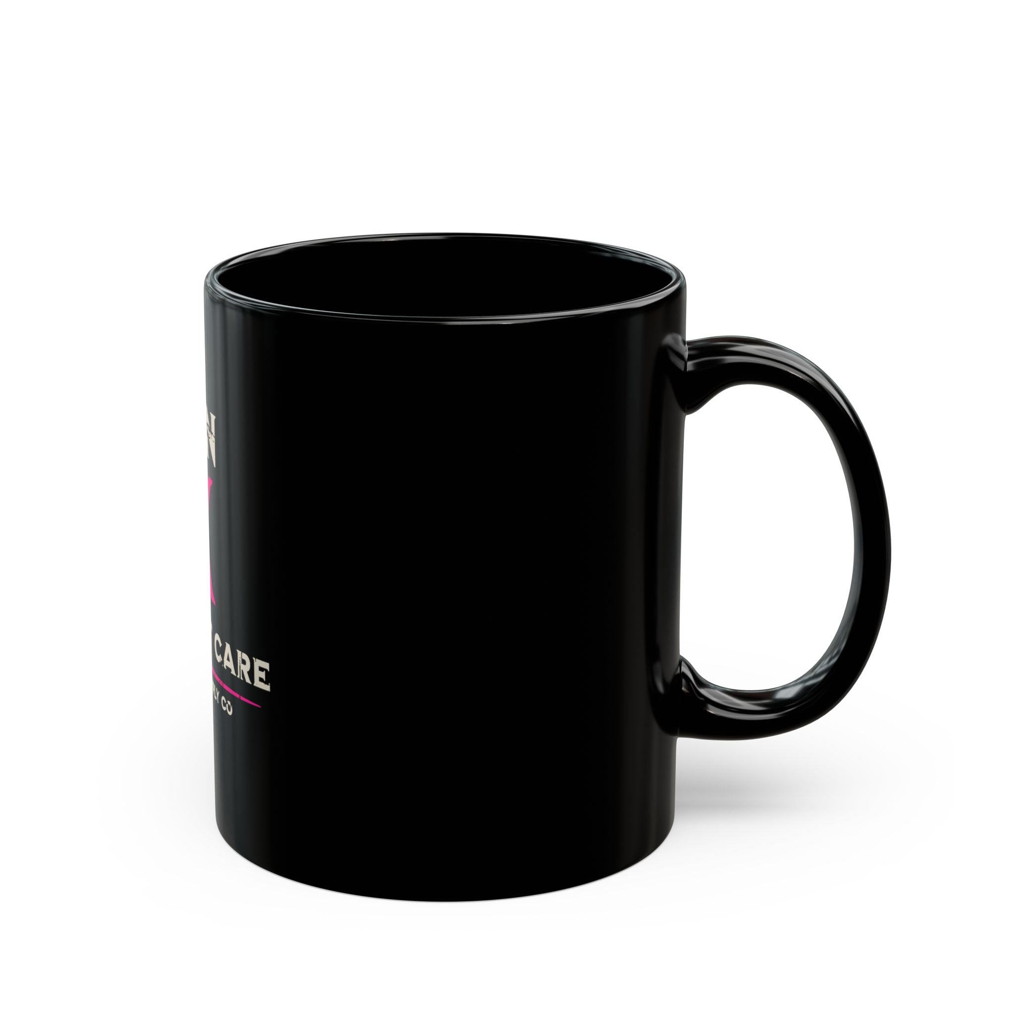 Gen X We Don't Care — Women's Black Mug