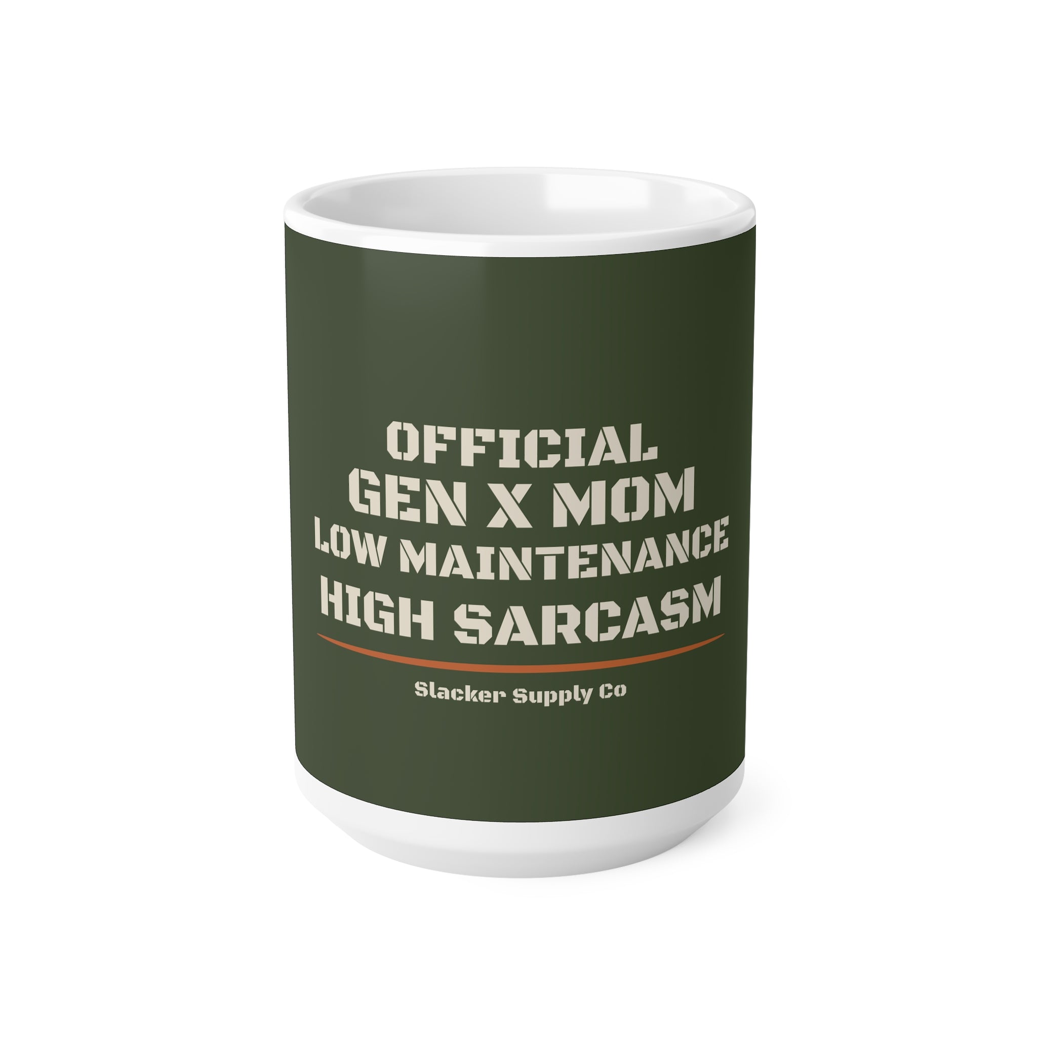 Official Gen X Mom Mug — Low Maintenance, High Sarcasm
