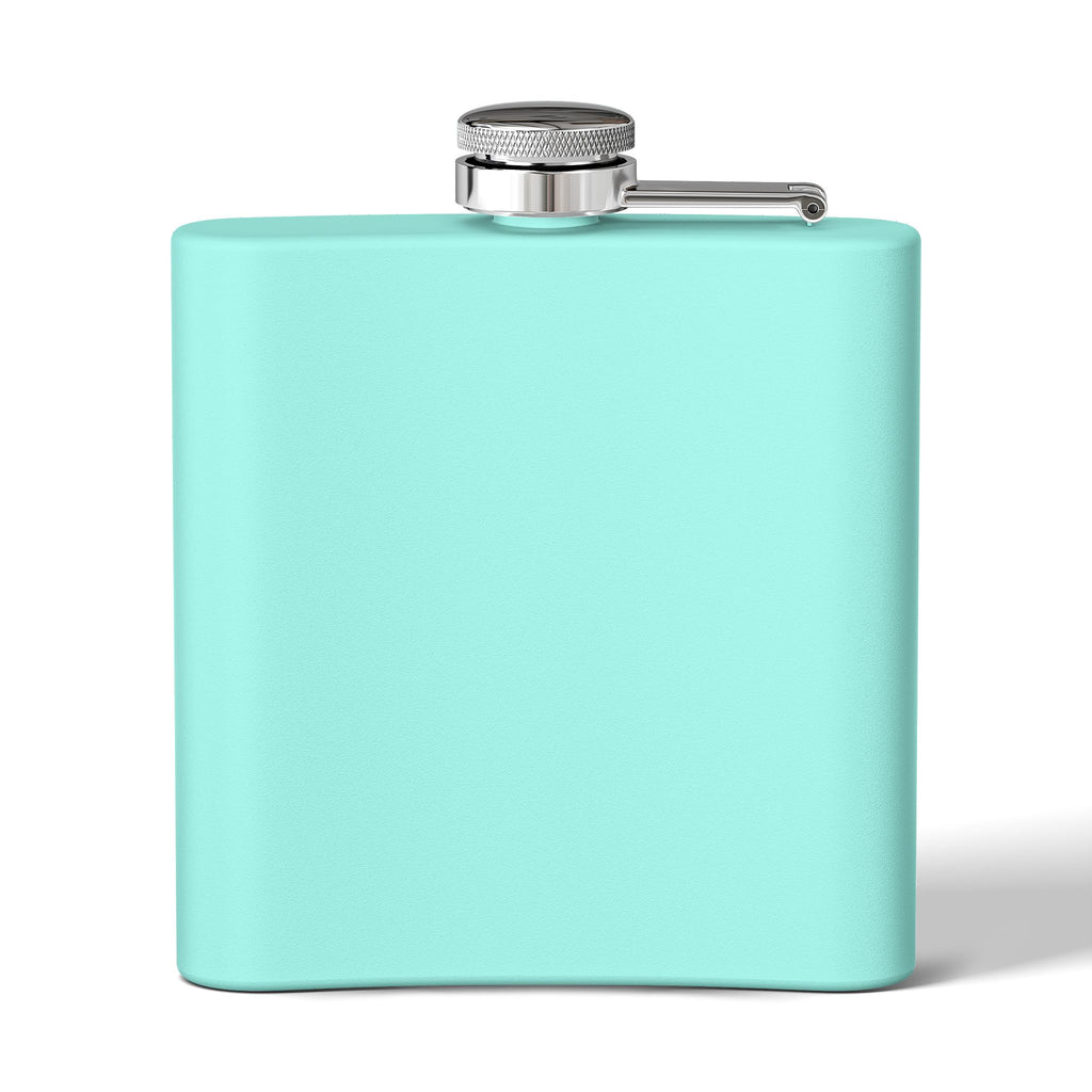 Red Beret Skull Flask