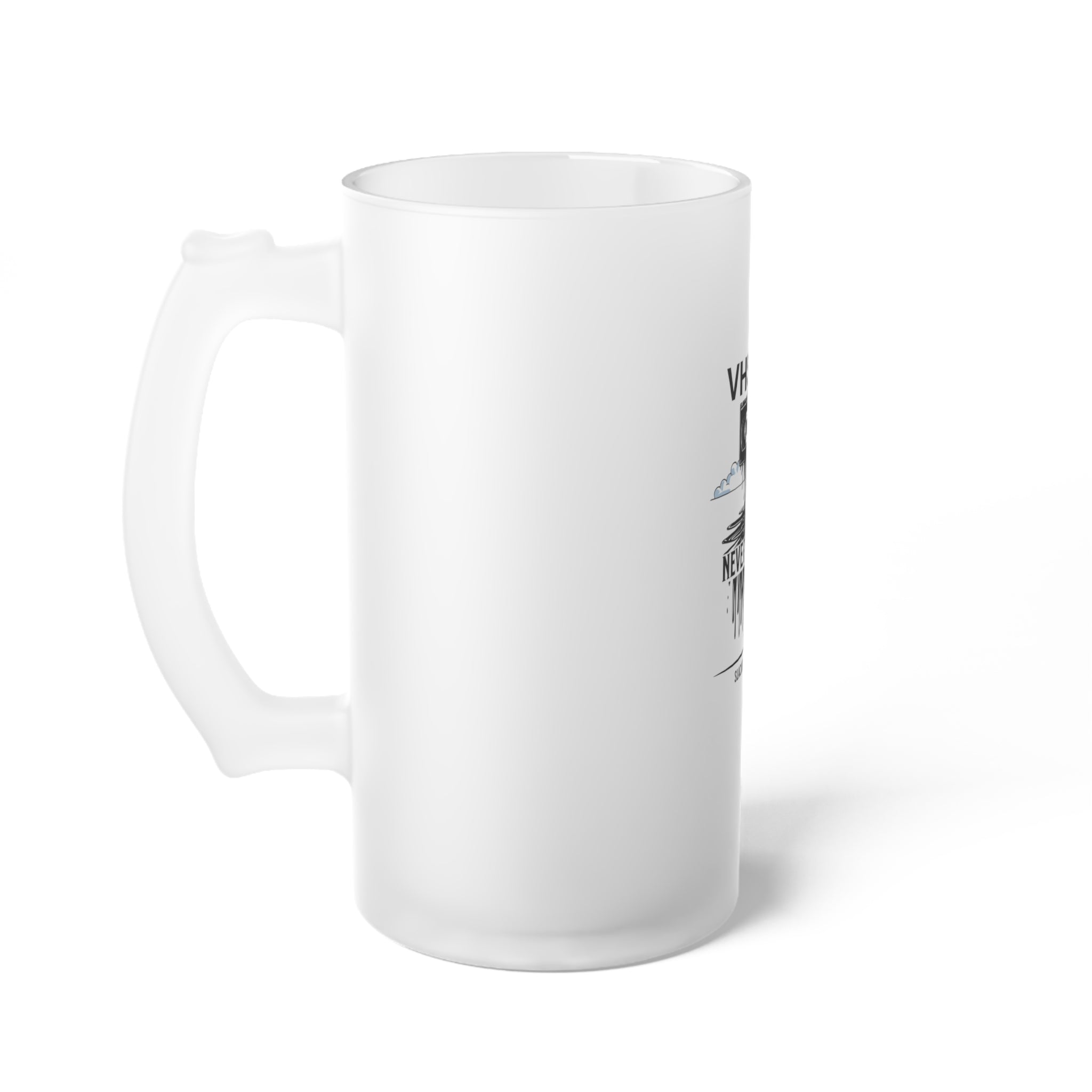 VHS Kid — Never Forget Frosted Beer Mug