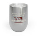 Raised on Chaos, Powered by Wine — Zero Apologies Tumbler
