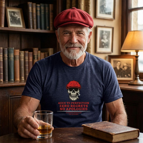 Aged to Perfection, Zero Regrets, No Apologies — Gen X Tee