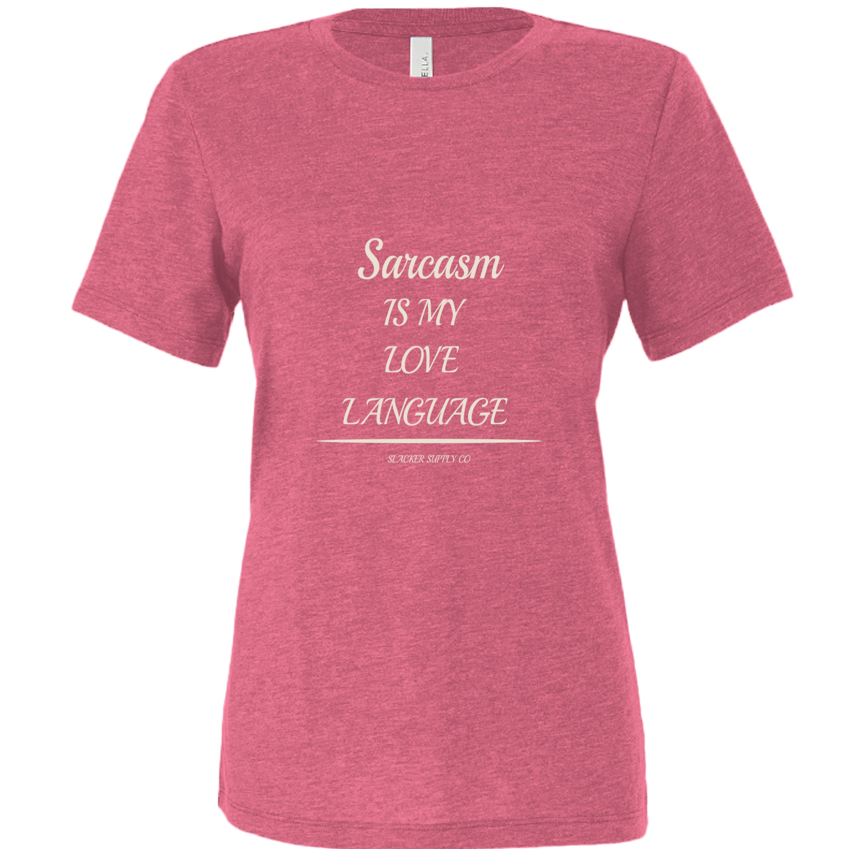 Char Pink Triblend - 6413 - FRONT