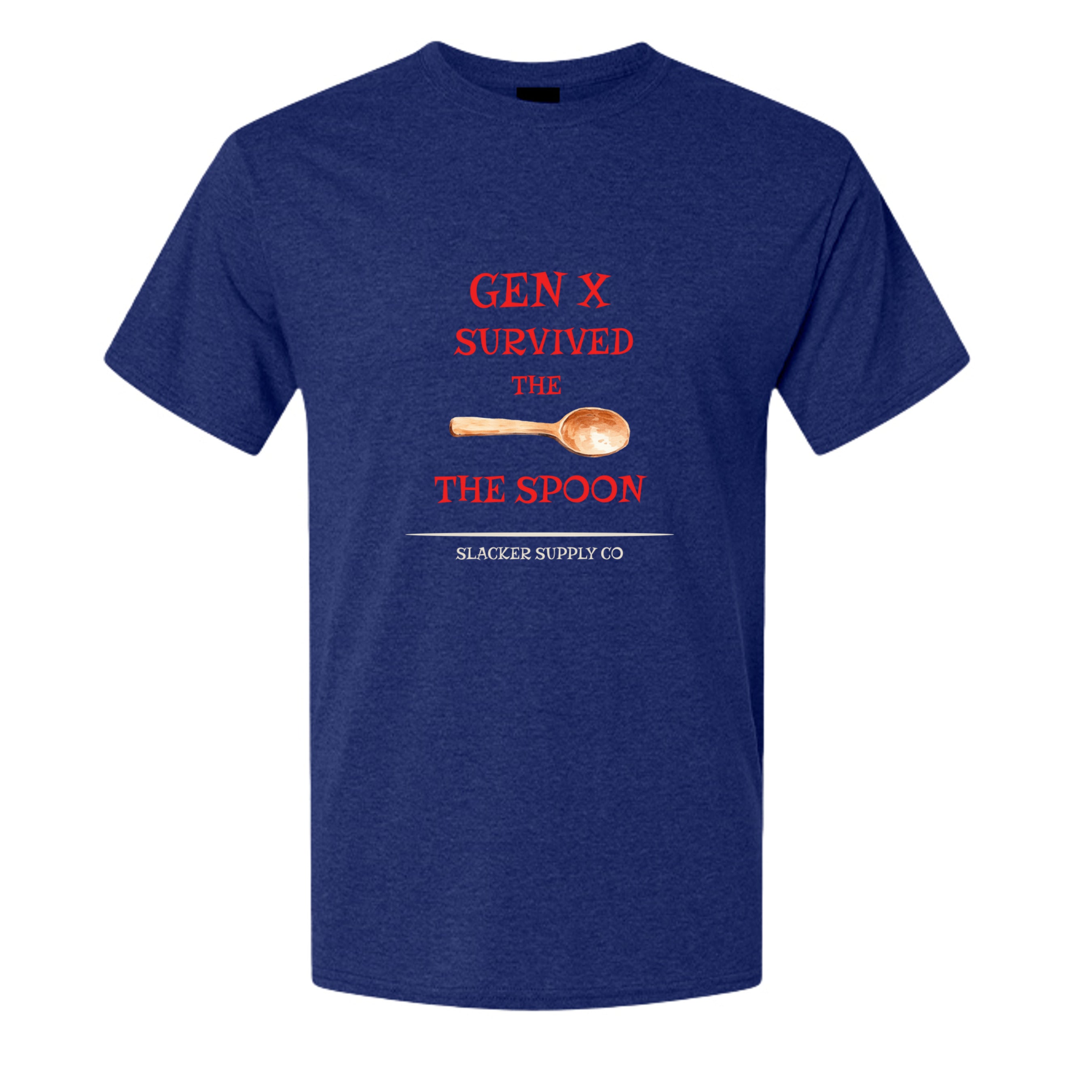 Solid Navy Triblend - 42TB - FRONT