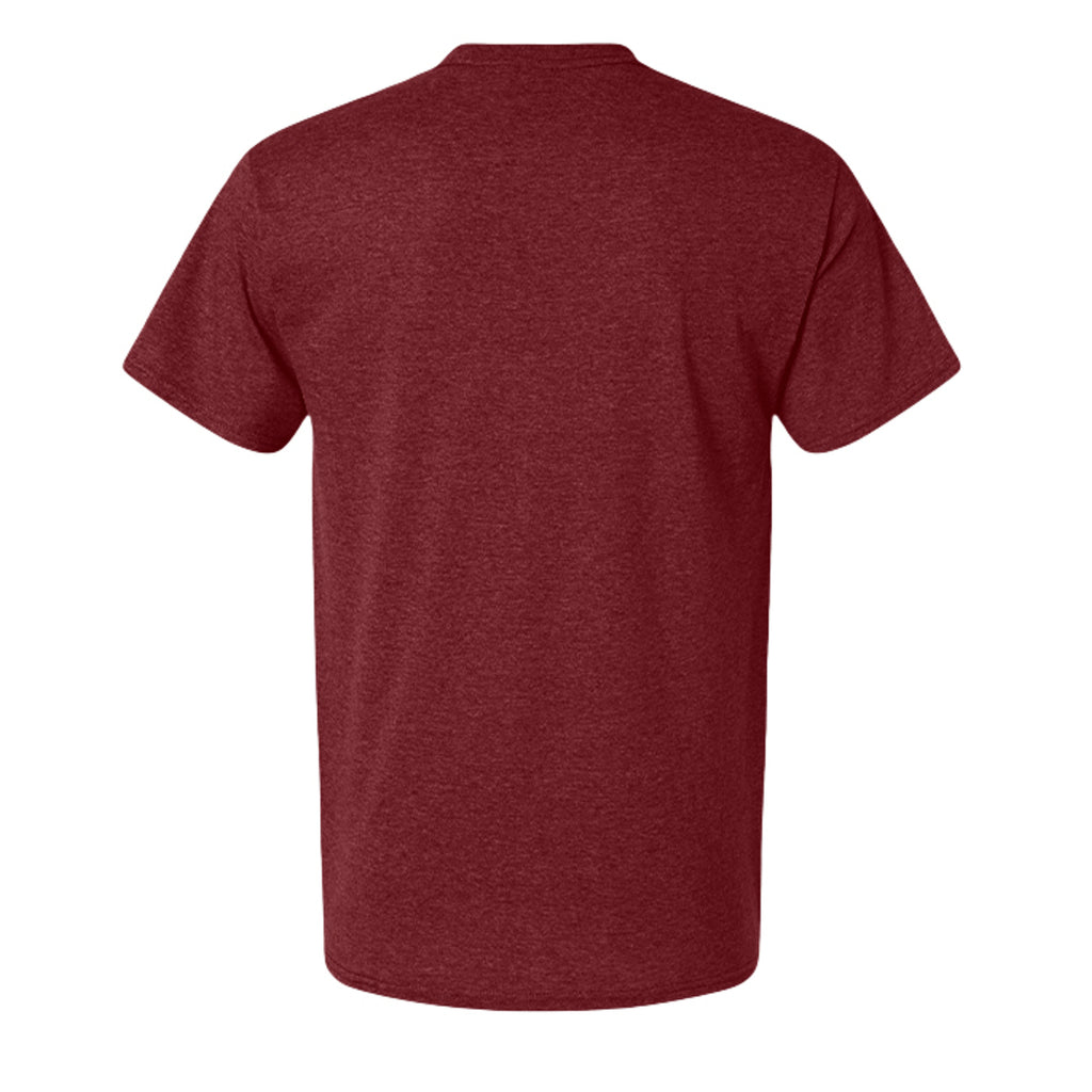 Athletic Cardinal Heather - 42TB - BACK