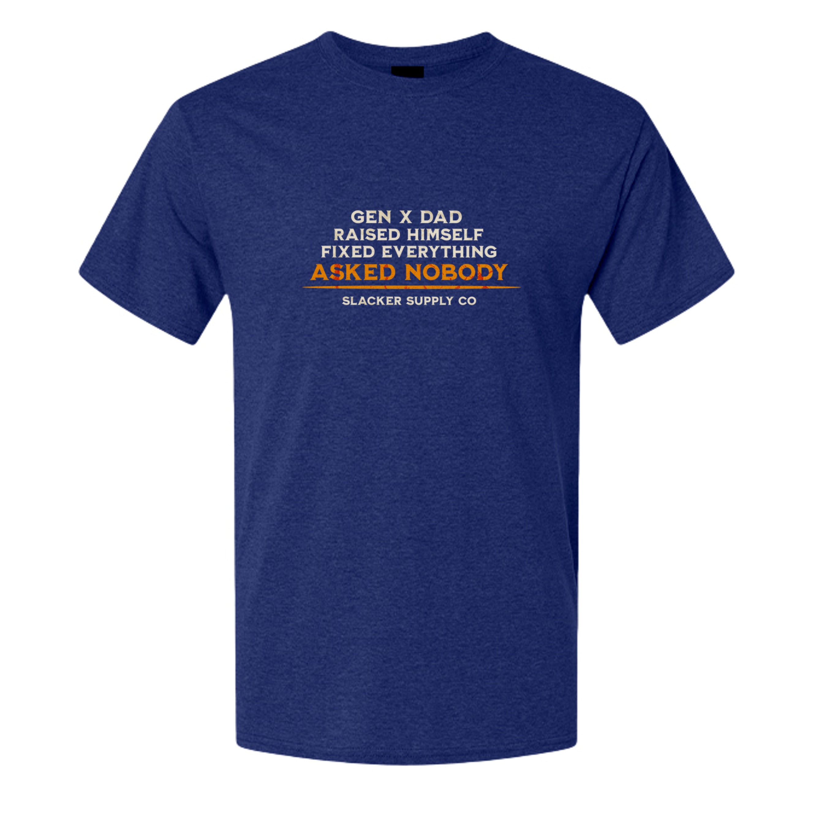 Solid Navy Triblend - 42TB - FRONT