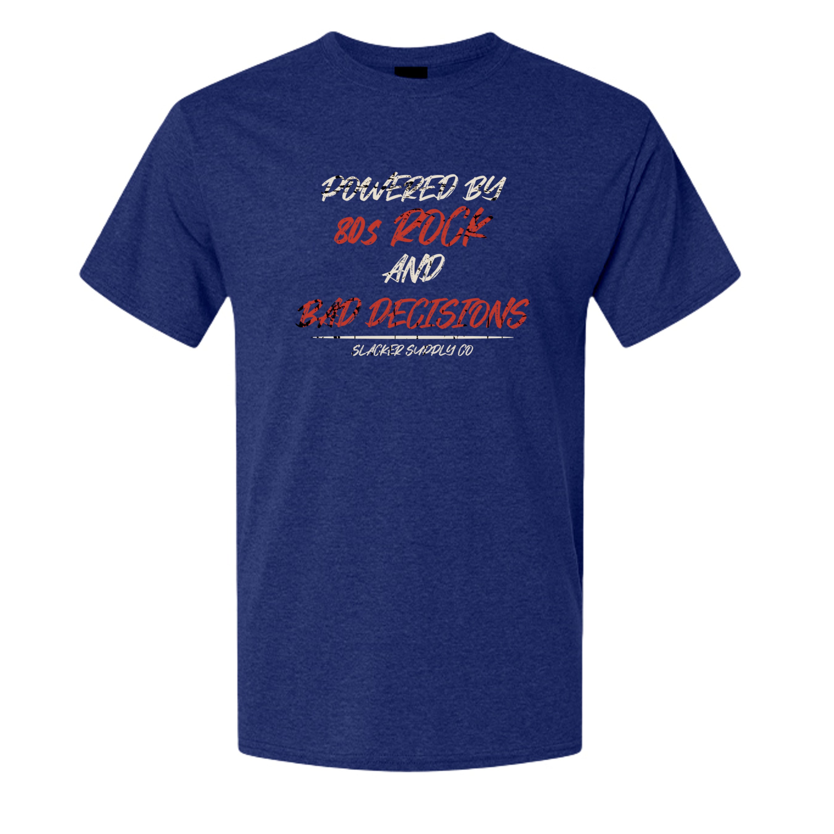 Solid Navy Triblend - 42TB - FRONT